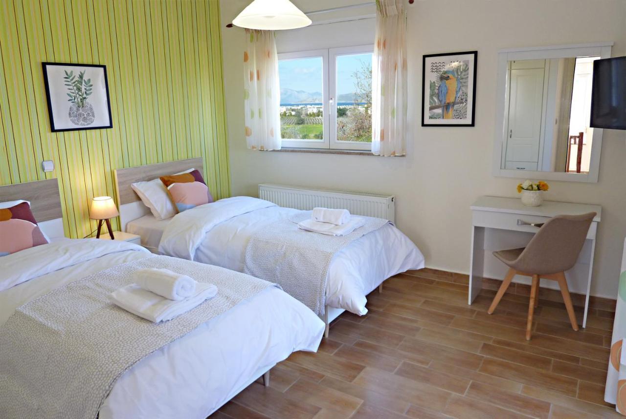 Panoramic Sea View Villa 4 Min To Beach Tigaki 外观 照片